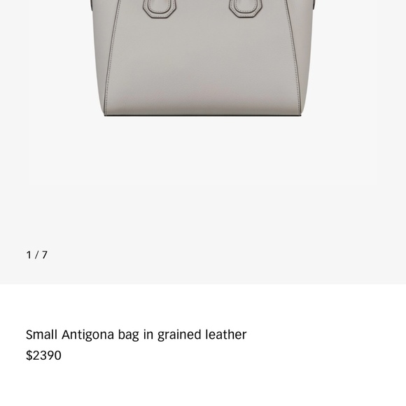 Large size antigota givenchy purse pearl grey - Picture 6 of 6